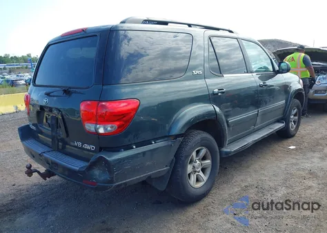 2006 Toyota Sequoia Sr5 V8 from USA, damaged, VIN 5TDBT44A86S258928